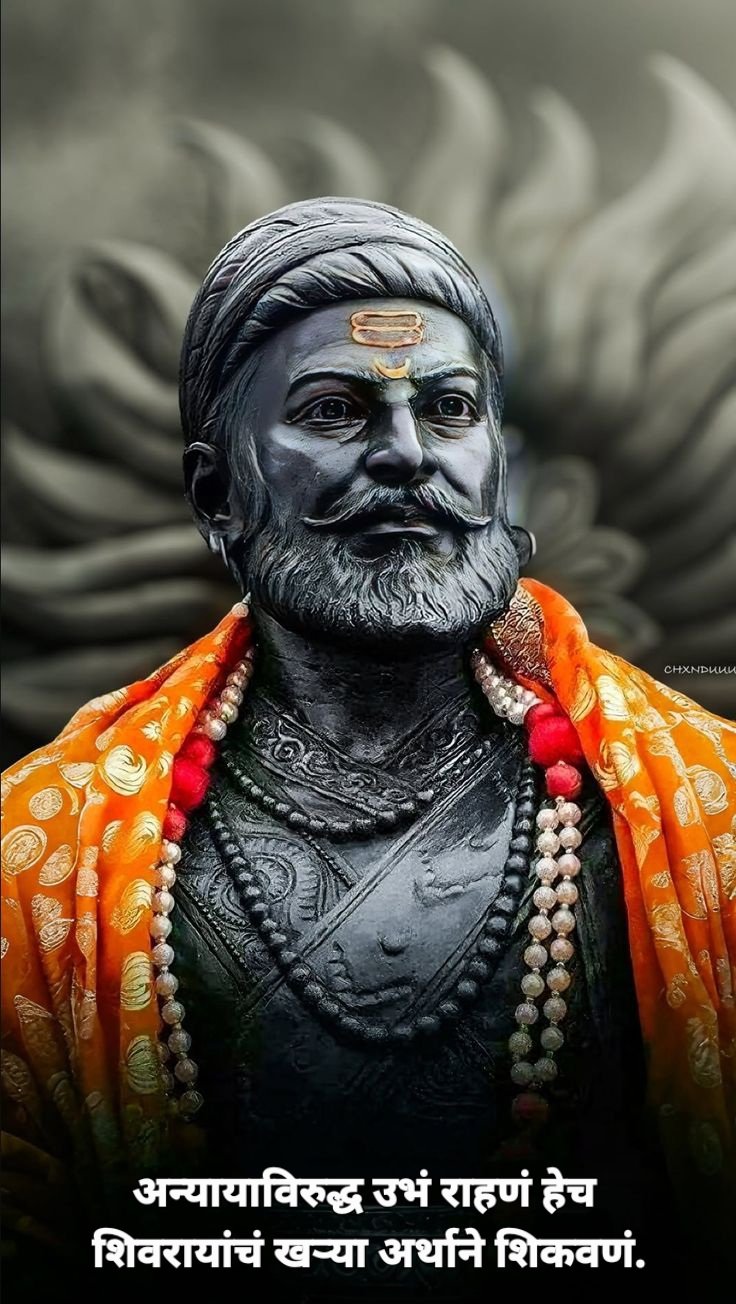 Shivaji maharaj captions in marathi for instagram post